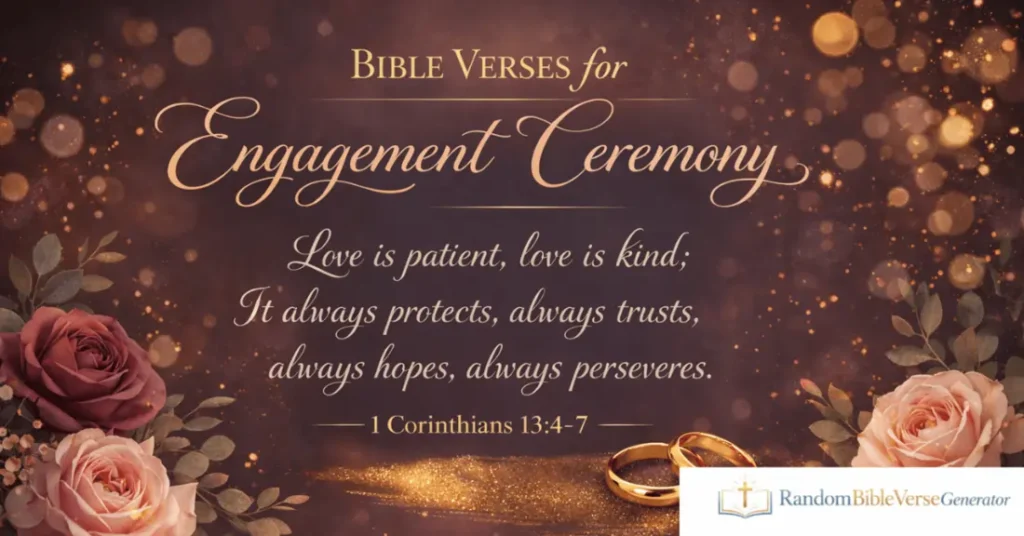 bible verse for engagement 