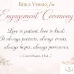 bible verse for engagement