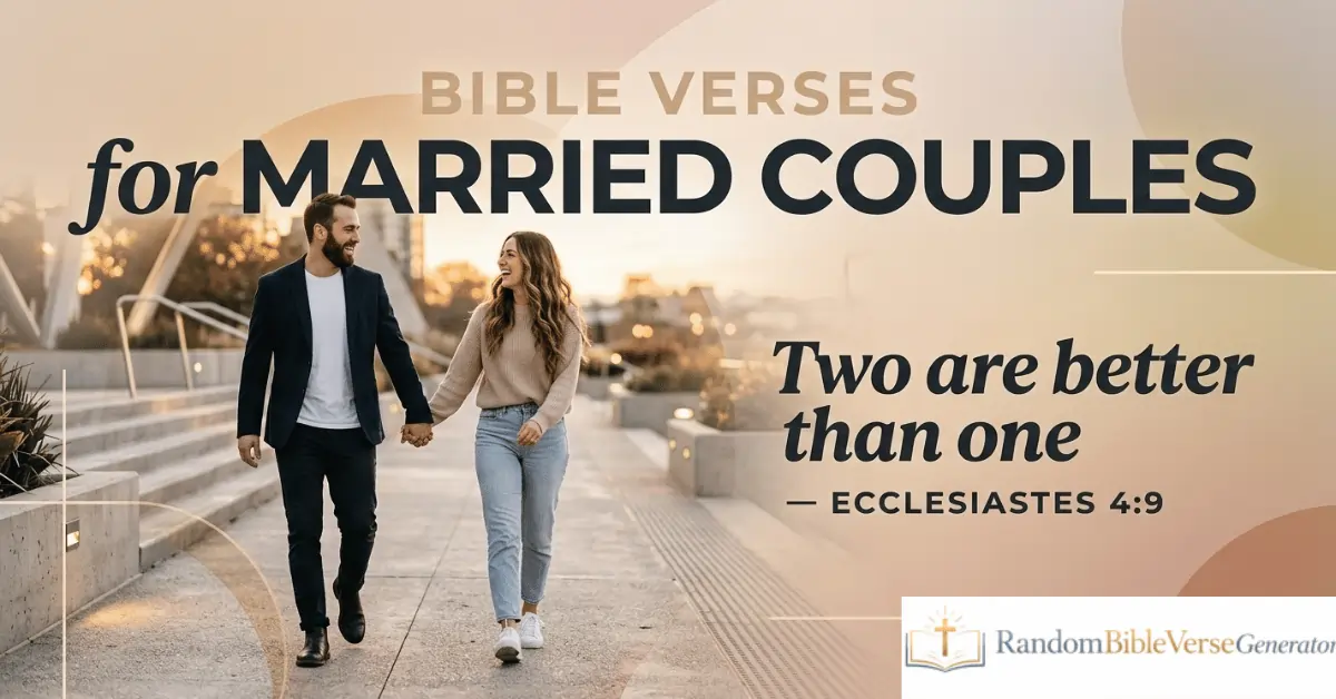 Bible Verses for Married Couples