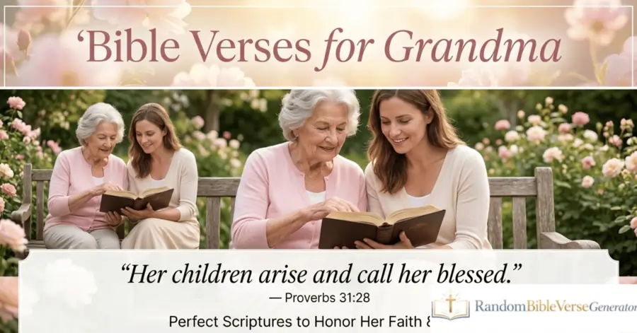 Heartfelt Bible Verses for Grandma on Mother’s Day