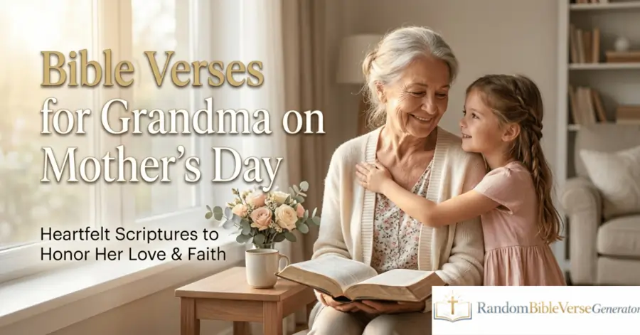 Heartfelt Bible Verses for Grandma on Mother’s Day