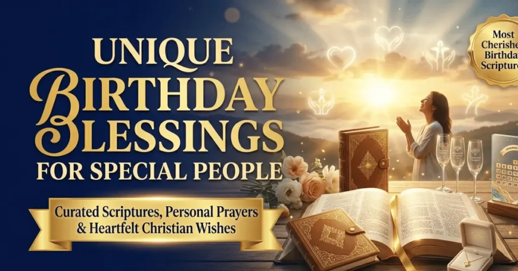 Birthday Blessing for Special People