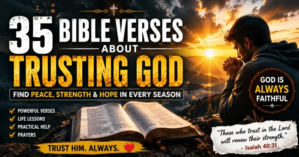 Bible Verses About Trusting God