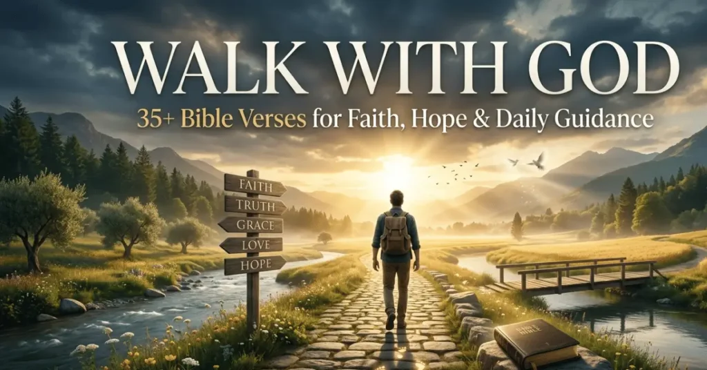 Bible Verse About Walking: 35+ Scriptures to Walk With God by Faith 