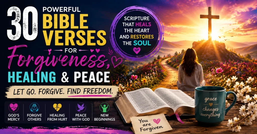 Bible Verses for Forgiveness