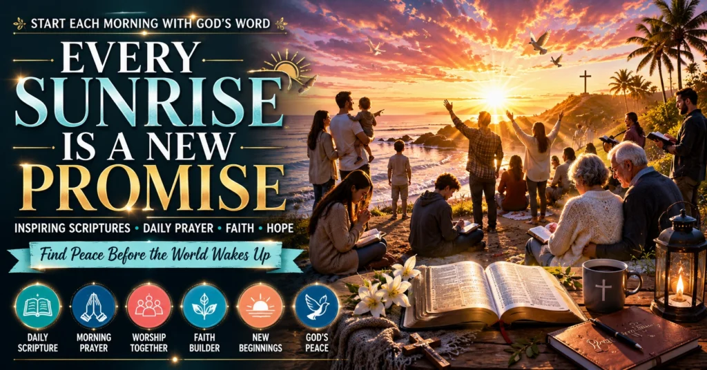 Bible Verses for Sunrise