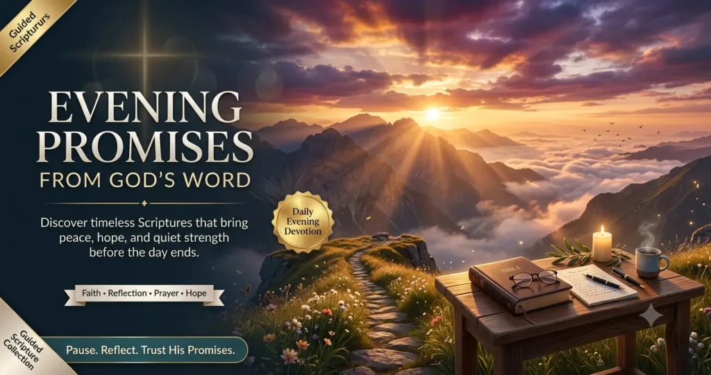 Bible verses about the sunset