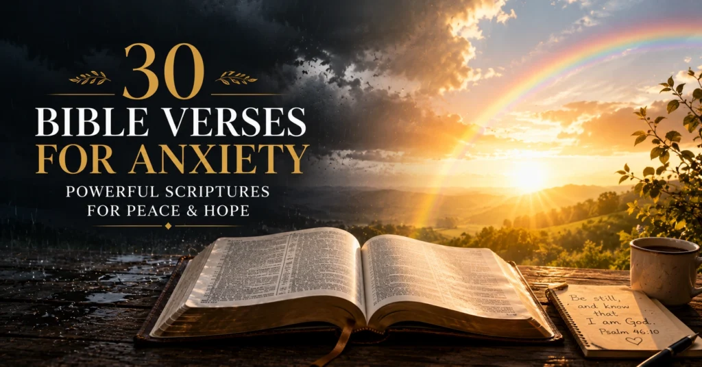 bible verses for anxiety ..