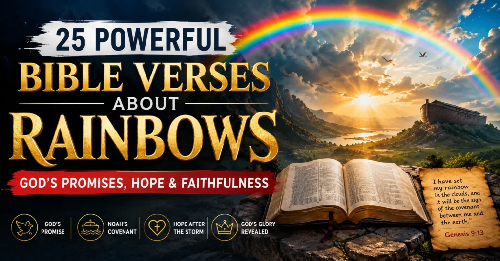 Powerful Bible Verses About Rainbows