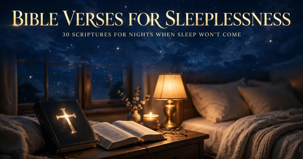Bible verses for sleeplessness